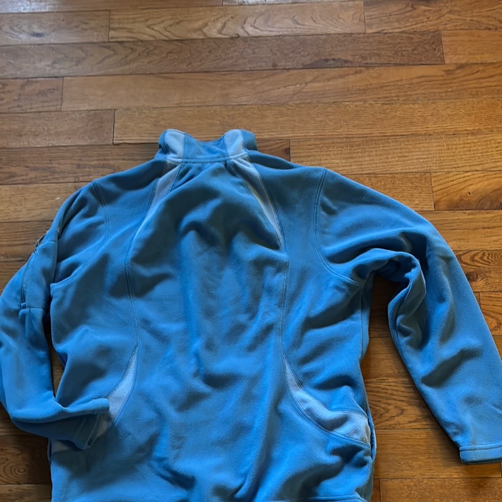 Snozu Teal Fleece Jacket - Picture 4 of 4